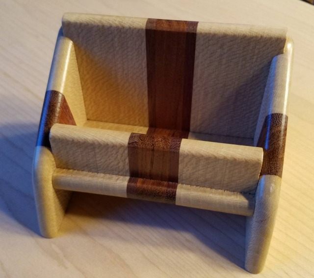 Wooden Business Card Holder - Free Shipping