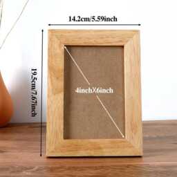 Personalized Wooden Picture Frame Wedding Favors, Custom Engraved Gift For Friends - thumbnail 4