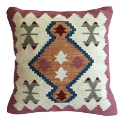 Silk Kilim Pillow Cover 16