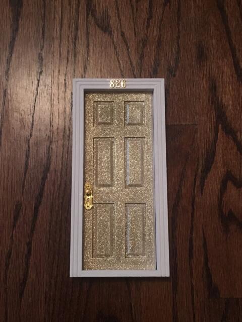 Wooden Sparkly Tooth Fairy Door - image 1