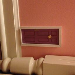 Wooden Sparkly Tooth Fairy Door - thumbnail 2