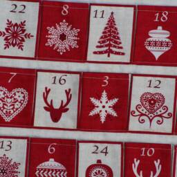 Advent Calendar, Personalized Calendar, Expanding Pocket Advent Wall Hanging Calendar - thumbnail 3