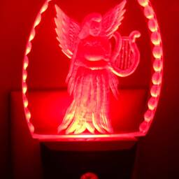 Angel With Harp Night Light - thumbnail 3