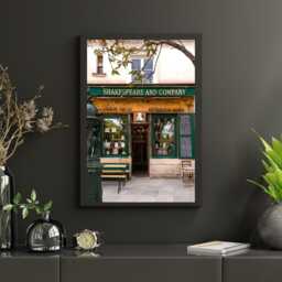Shakespeare & Company Bookstore Paris Poster - Iconic Literary Wall Art Book Lover's Decor - thumbnail 3