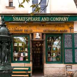 Shakespeare & Company Bookstore Paris Poster - Iconic Literary Wall Art Book Lover's Decor - thumbnail 2