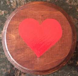 Rustic Wood Heart Wall Decor - thumbnail 1