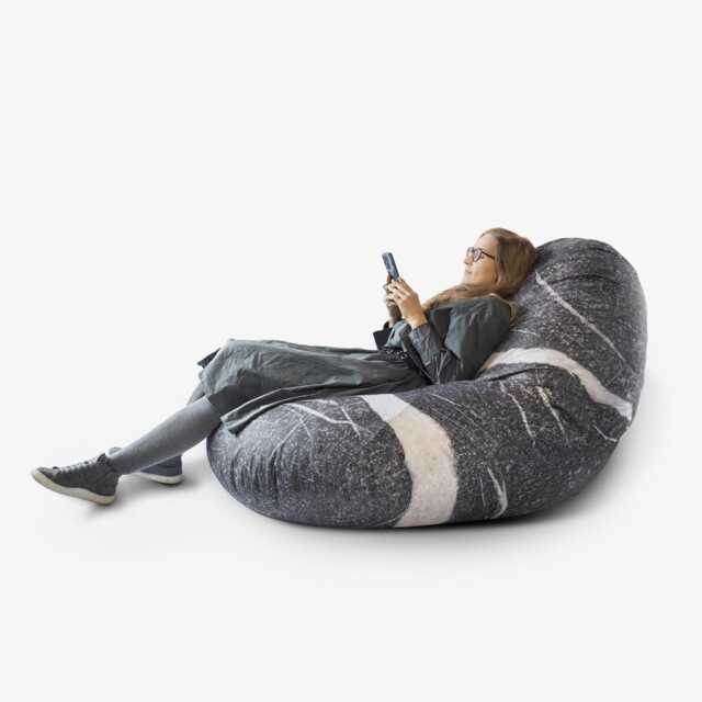 Outdoor Bean-Bag Chair Katsu. Model Shanti. Foam Rubber Inside - image 1