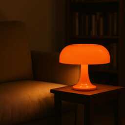 Retro Mushroom Led Lamp Usb Minimalist Night Light - thumbnail 4