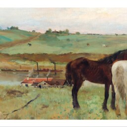 Antique Horse Print Set Equestrian Gallery Wall Art - thumbnail 3