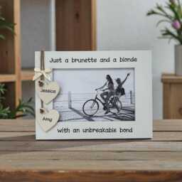 Personalised Friend Photo Frame, Friendship Gift - thumbnail 2