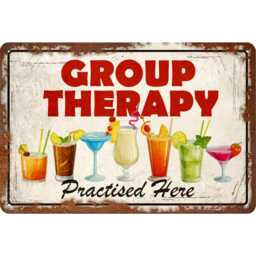 Garden Bar Metal Sign - Outdoor Cocktail Wall Art, Happy Hour Party Sign, Rustic Backyard Pub Decor, Fun Drinks Gift - thumbnail 2