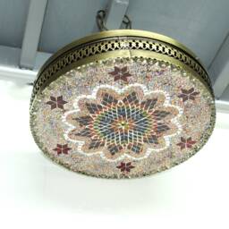 Flush Mount, Ceiling Flush Mosaic Lamp, Wall Multi Color Living Room Colourful Lamp - thumbnail 2