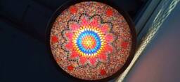 Flush Mount, Ceiling Flush Mosaic Lamp, Wall Multi Color Living Room Colourful Lamp