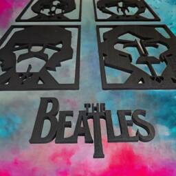 The Beatles, Beatles Wall Art, Pop 60's Collectible, Paul Mccartney, John Lennon, Memorabilia, Art - thumbnail 3