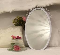 Art Nouveau Iron Mirror