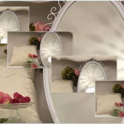 Art Nouveau Iron Mirror - thumbnail 2