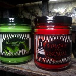 The Afterlife Candle Set - Two 9 Ounce Soy Wax Glass Jar Beetlejuice - thumbnail 2