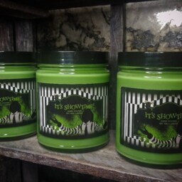 The Afterlife Candle Set - Two 9 Ounce Soy Wax Glass Jar Beetlejuice - thumbnail 3
