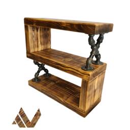 Side Table Coffee Handmade Industrial - thumbnail 3