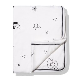 Baby Blanket Stars , Baby Blanket Galaxy, Receiving Blanket, Organic Blanket, Stroller Blanket, Newborn Gift, Gender Neutral - thumbnail 3