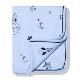 Baby Blanket Stars , Baby Blanket Galaxy, Receiving Blanket, Organic Blanket, Stroller Blanket, Newborn Gift, Gender Neutral - thumbnail 2