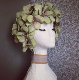 Gypsum Fairy Goddess Bust Statue - thumbnail 1