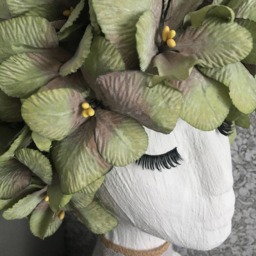 Gypsum Fairy Goddess Bust Statue - thumbnail 2