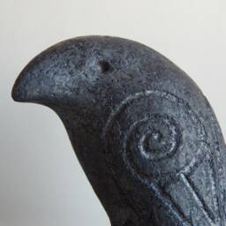 Ceramic Sculpture Of Crows, Figurine, Bird Figurine, Black Raven, Art & Collecting, Gift, Gothic, Home Decor, Original Gift - thumbnail 2