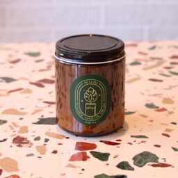 Bellini Peach Vanilla Soy Candle - 9Oz Minimalist Decor - thumbnail 1