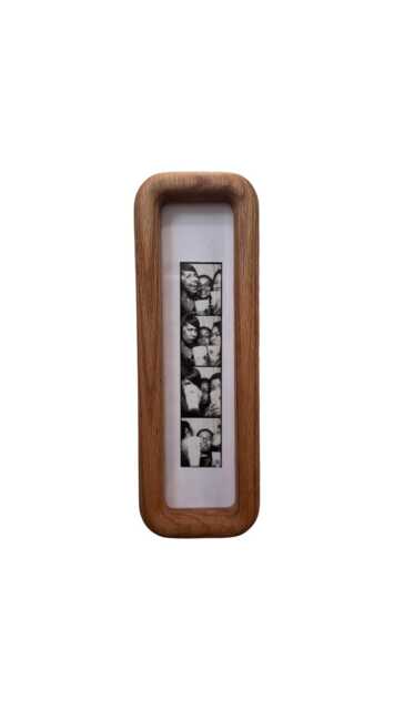 Photobooth Strip Frame, Unique Round Corner Mini Instax Polaroid, Small Item Picture Frame - image 1