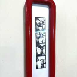 Photobooth Strip Frame, Unique Round Corner Mini Instax Polaroid, Small Item Picture Frame - thumbnail 3