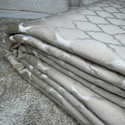 Champagne Bed Runner, Throw Blanket Comforter Double King Size Super King, Luxury Bedding Set, Runner For Or Hotel/Camley - thumbnail 4
