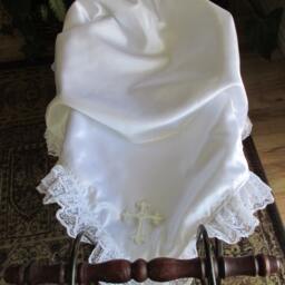 Baby Christening/Baptism/Blessing Blanket - thumbnail 2