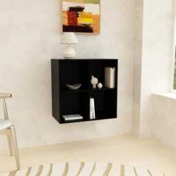 Handmade Birch Plywood Floating Bookcase Scandinavian Open Shelf - thumbnail 4