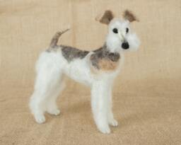 Made To Order Needle Felted Dog Custom Needle Felted Animal Sculpture