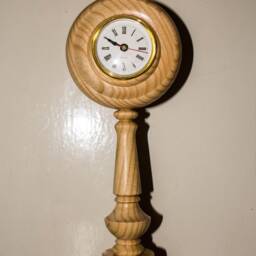 Ash Pedestal Clock - thumbnail 3