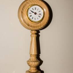 Ash Pedestal Clock - thumbnail 2