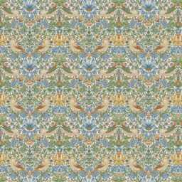 Custom Made William Morris Strawberry Thief Sky Blackout Lining Curtains 3 - thumbnail 3