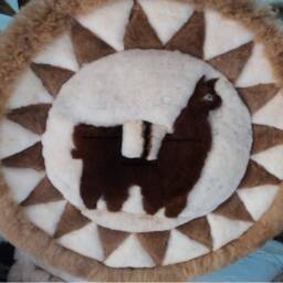 Alpaca Fur Rug. Pushchair Liner. Bedside Calls. Children's Playroom Beautiful - thumbnail 3