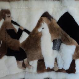 Alpaca Fur Rug. Pushchair Liner. Bedside Calls. Children's Playroom Beautiful - thumbnail 4