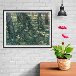Vincent Van Gogh Art Reproduction Posters - Poster Printing Wall Print For Home Office Decor Undergrowth - thumbnail 2
