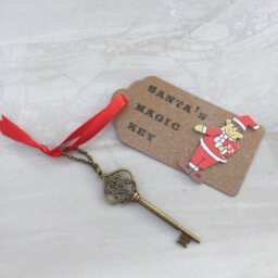 Santa's Magic Key Christmas Ornament - Great For A Eve Box Or Gift - thumbnail 2