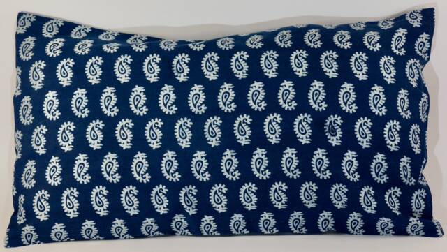 Indian Cotton Cushion Cover Printed Several Colors Available Traditional Floral Or Geometric Patterns Panjab Series - image 1