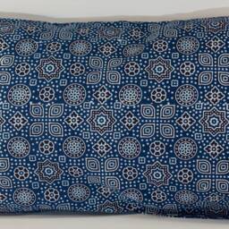 Indian Cotton Cushion Cover Printed Several Colors Available Traditional Floral Or Geometric Patterns Panjab Series - thumbnail 3