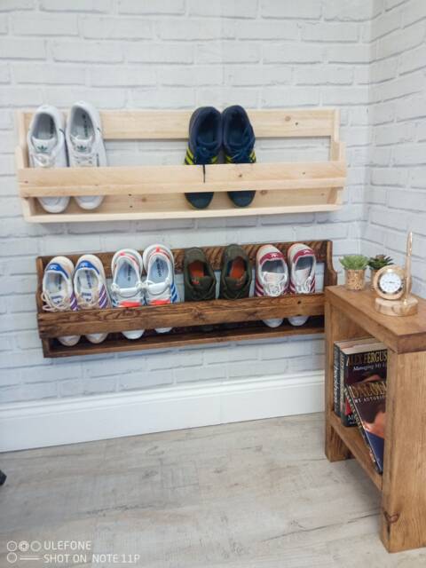 Rustic Shoe Storage/Shoe Rack/Rustic Storage & Shelving - image 1