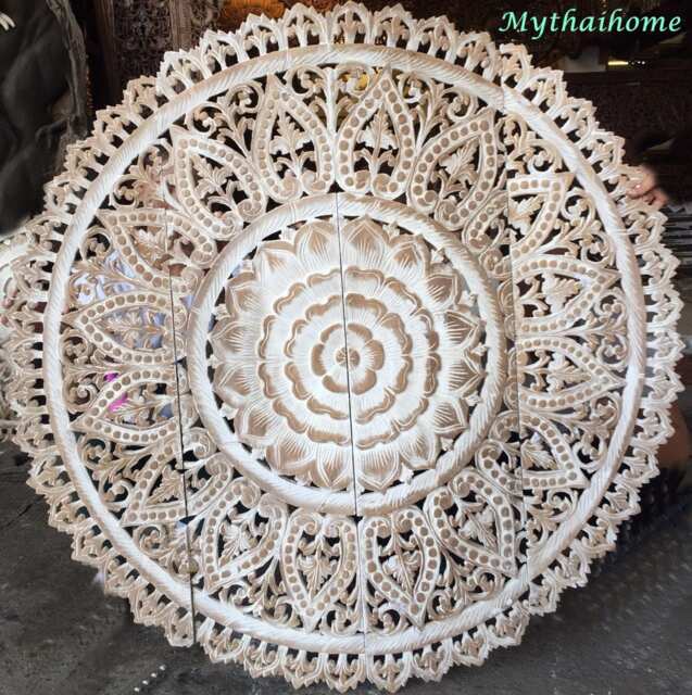 Round Bed Bohemian Headboard 47 - image 1