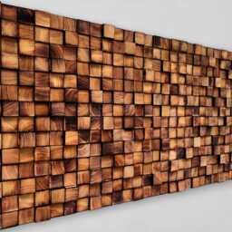 Handmade Reclaimed Wood Headboard - Rustic Wooden Wall Art - thumbnail 3