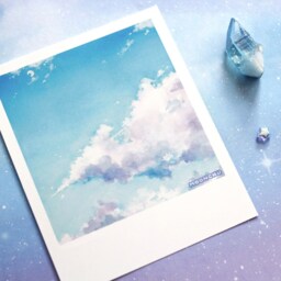 Celestial Snapshots - Print Moonchu Original Art, Photo Art Print, Nebula Cloud Sky Prints, Galaxy Painting - thumbnail 2