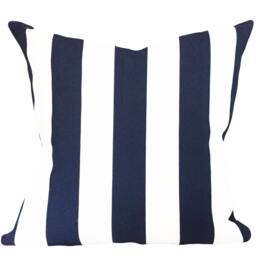 Blue Stripe Outdoor Decorative Pillow Cover - Throw -Both Sides- 10x20, 12x16, 12x20, 14x18, 14x24, 16x16, 18x18, 20x20, 22x22, 24x24 - thumbnail 2