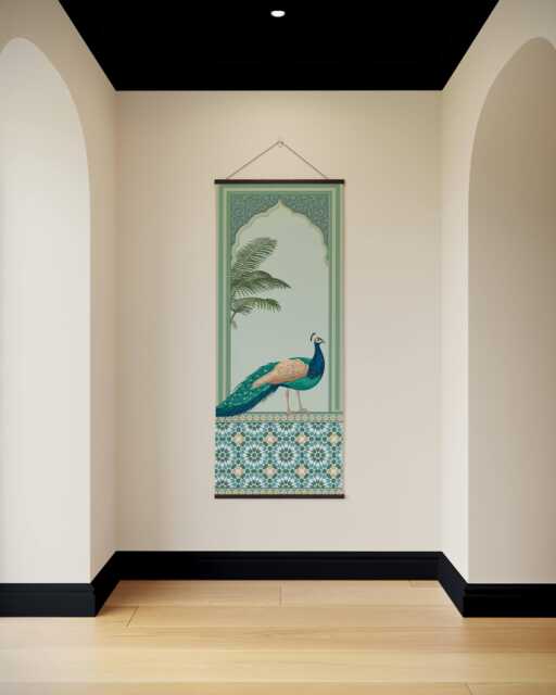 Indian Tapestry - Wall Hanging Unique Art - image 1